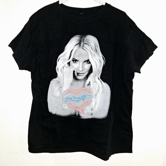 Black "Britney Jean" Album Tee - Picture 3 of 6